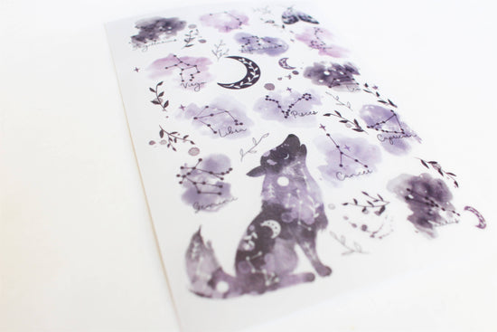 Rub on stickers - Celestial