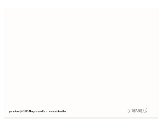 Kaart - Geranium
