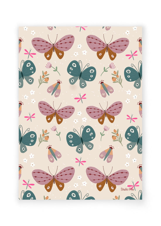 Kaart - Vlinders