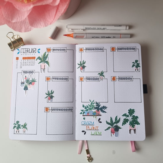 Bullet Journal Weekly 1