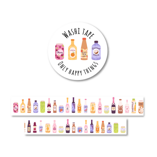 Washi tape - Soda splash