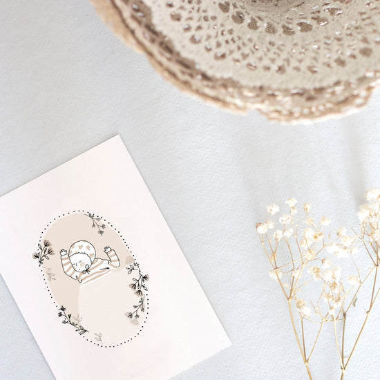 Kaart - New Born Girl