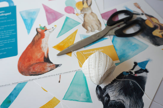 DIY - Verjaardagsslinger