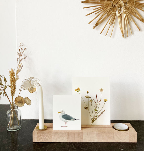 Kaart - Eilandbloemen Oker