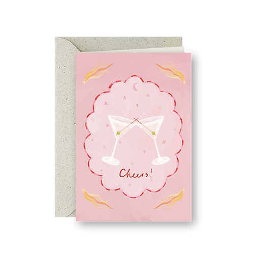 Wenskaart - Cheers