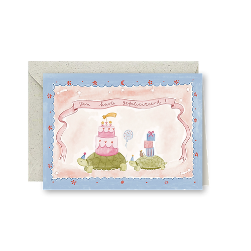 Wenskaart - Gefeliciteerd