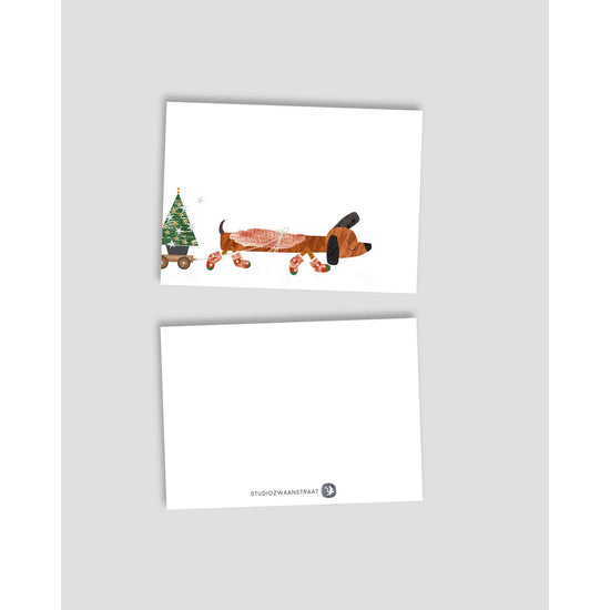 Kerstkaart - Christmas Wiener