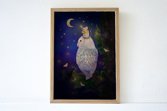 Poster A4 - Sterren ophangen in de Nacht