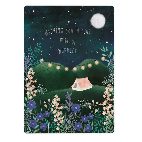 Kaart - Wishing you a Year full of Wonders