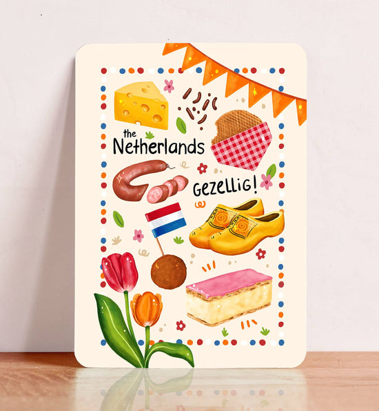 Kaart - Dutch greetings from Holland