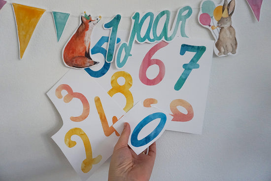 DIY - Verjaardagsslinger