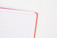 Lined Notitieboek - Pink & Red