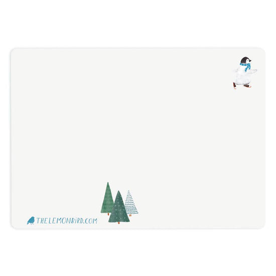 Kaart - Beer en Pinguïn op het ijs