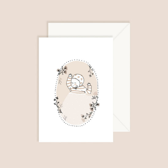 Kaart - New Born Girl