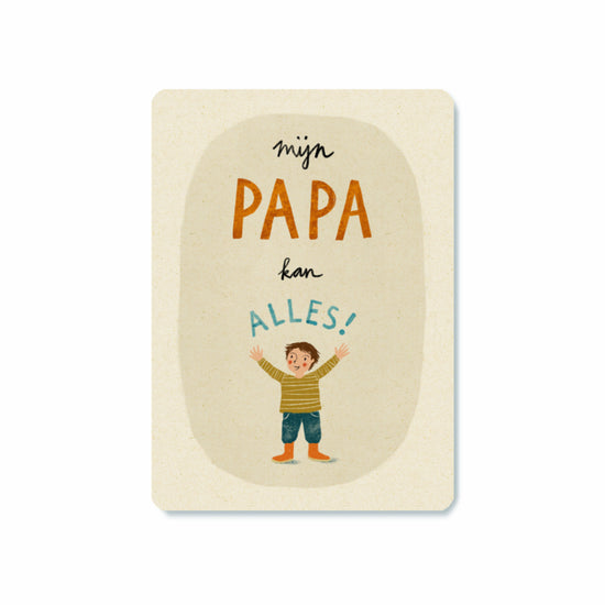 Kaart - Mijn Papa Kan Alles!