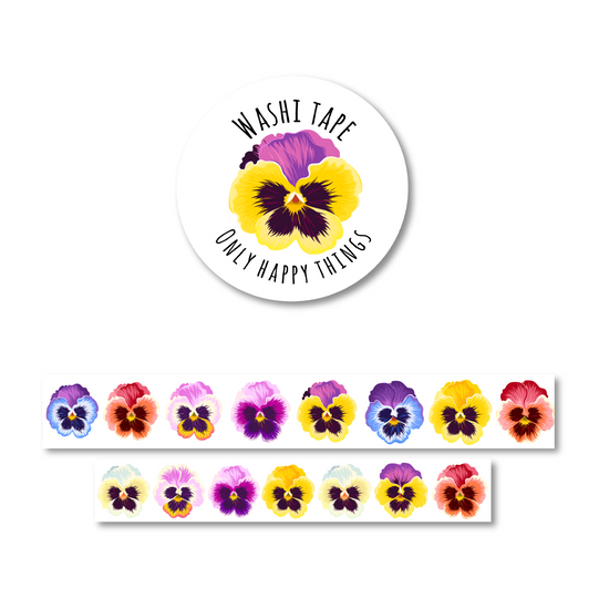 Washi tape - Pansy