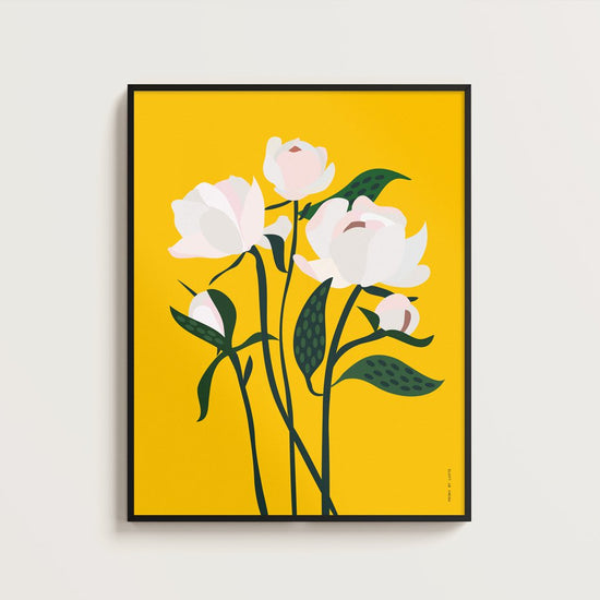 Art Print - Peonies