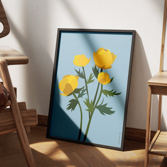 Art Print - Globeflower