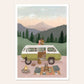 Art Print A4 - Van Life