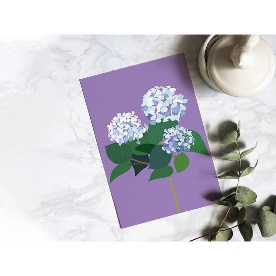 Postcard - Hydrangea