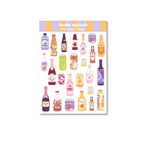 Stickervel - Soda Splash