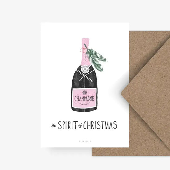 Kerstkaart - The Spirit of Christmas