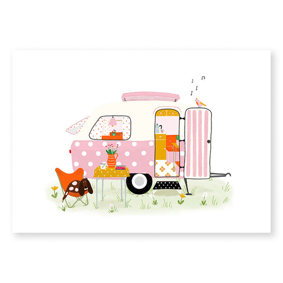Kaart - Dotje het Mini Carvannetje