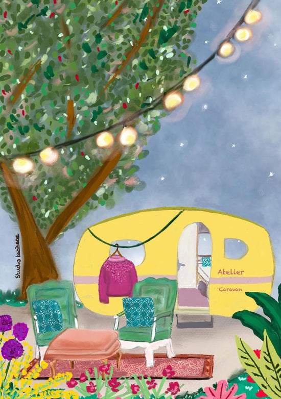 Kaart - Happy Camper