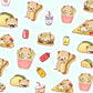 Stickervel - Junkfood Party
