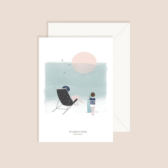 Kaart - Day at the Beach