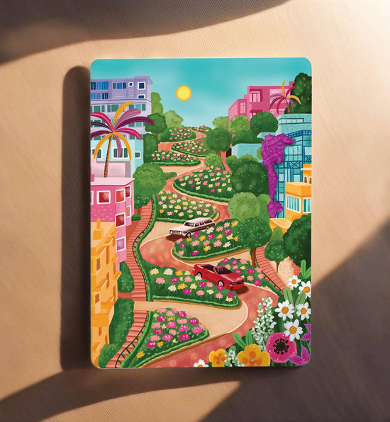 Kaart - Lombard Street San Francisco