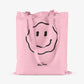 Tas - Smiley Roze