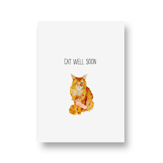 Kaart - Cat Well Soon