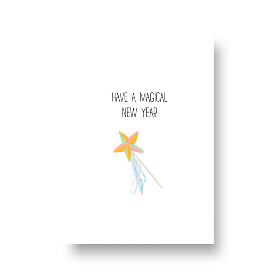 Kerstkaart - Have A Magical New Year