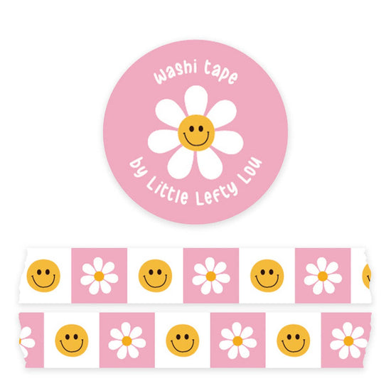 Washi Tape - Smiley & Daisy