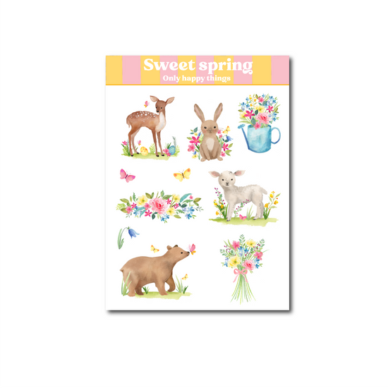 Stickervel - Sweet spring
