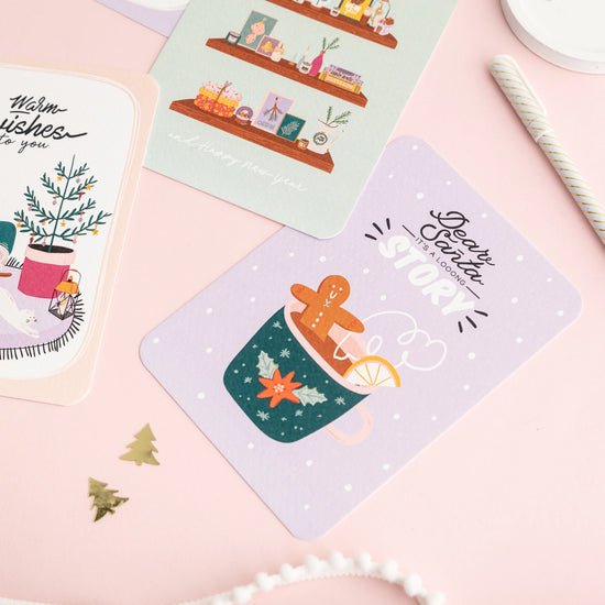 Kerstkaart - Dear Santa it&