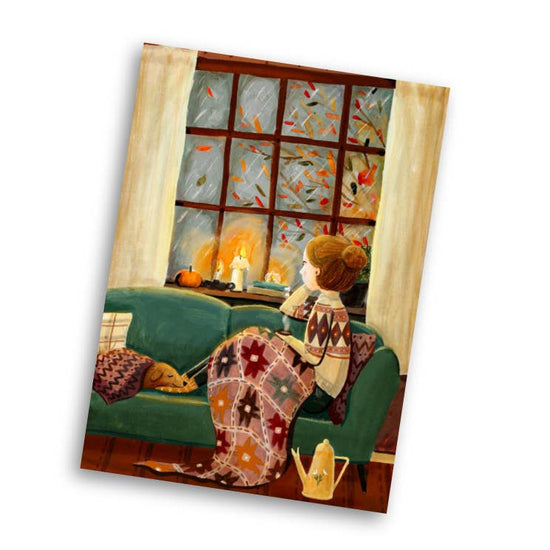 Luxe Kaart - Storm Outside