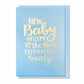 Wenskaart - New Baby Boy