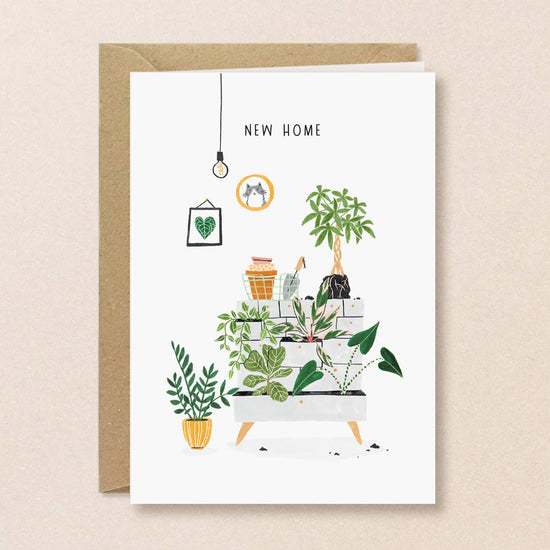 Wenskaart - New Home