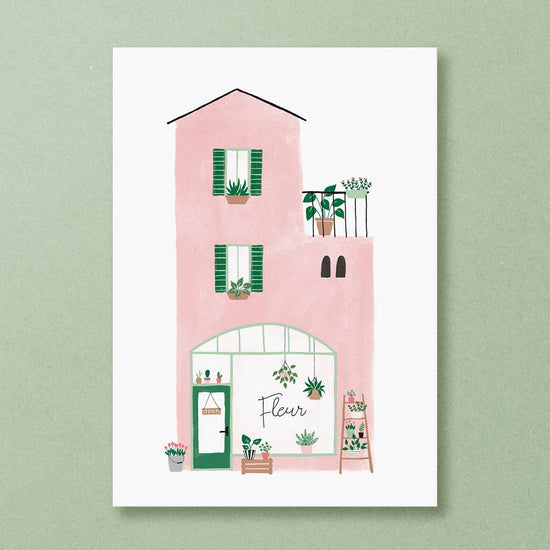 Kaart - Bloemenwinkel