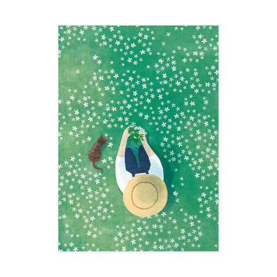 Kaart - Picking Flowers