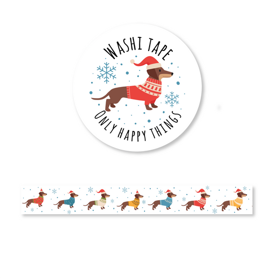 Washi tape - Teckel Delights