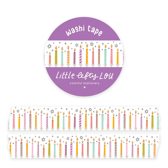 Washi Tape - Birthday Candles