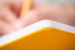 Undated Goal Planner- A5 Power of 3 - Sunshine Yellow