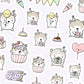 Stickervel - Happy Birthday