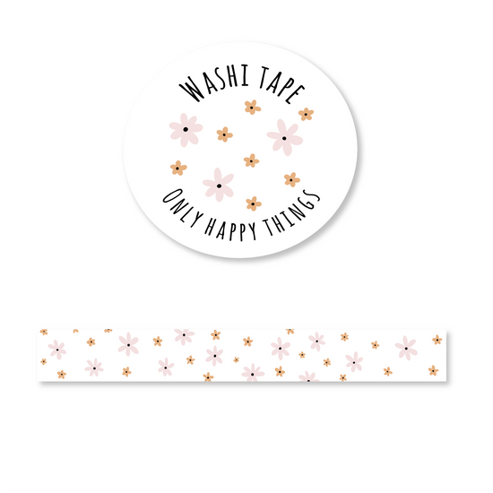 Washi tape - Cute flowers
