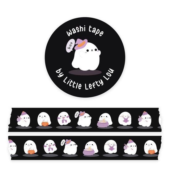 Washi Tape - Ghosts Black