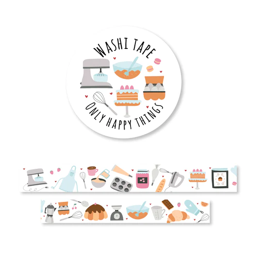 Washi Tape - Baking