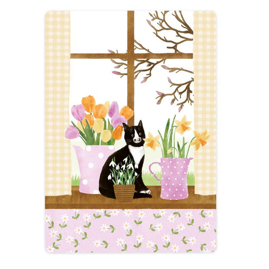 Kaart - Vensterbank vol Lente